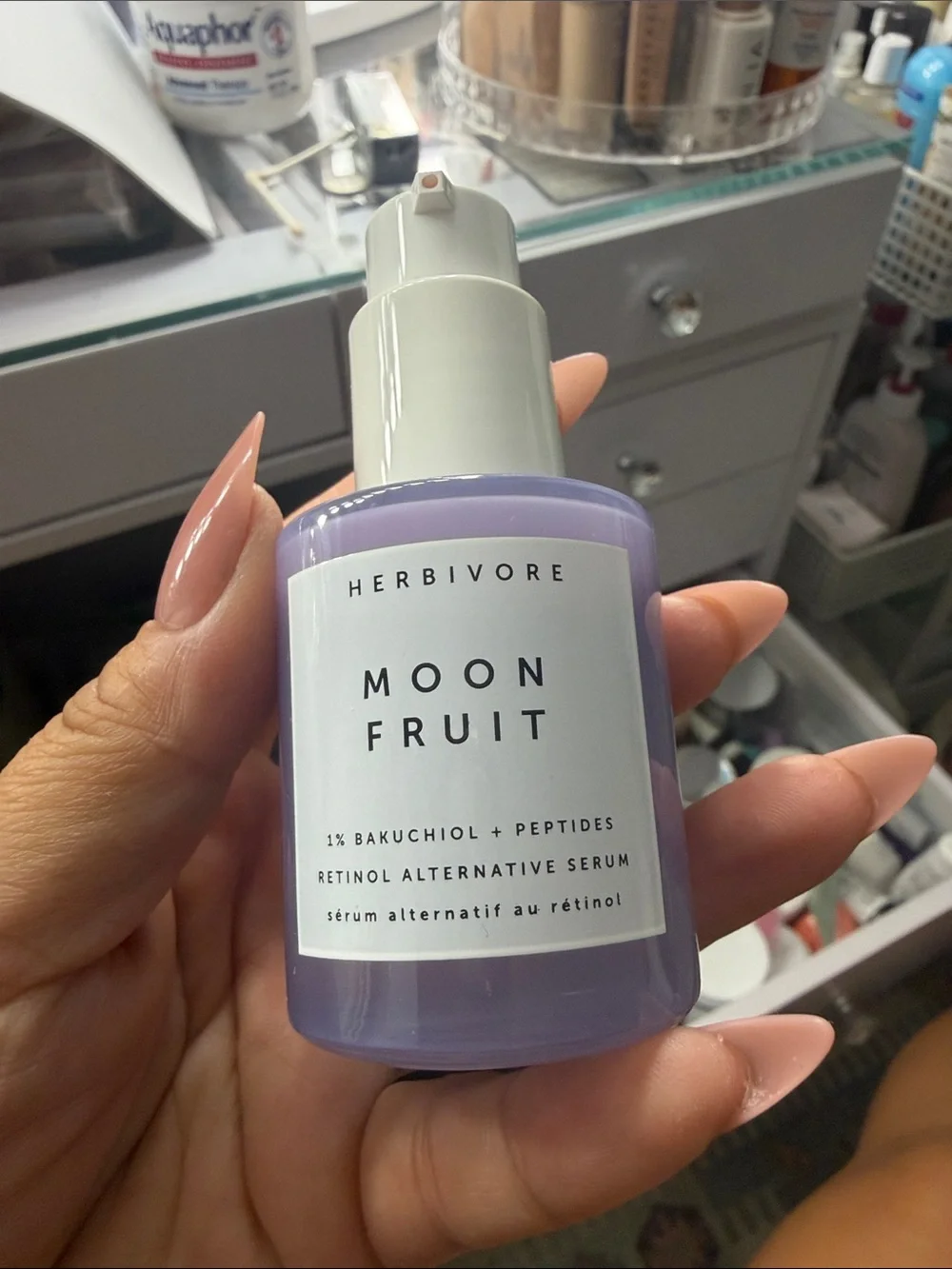 Herbivore Botanicals Moon Fruit Serum - Lavender & White